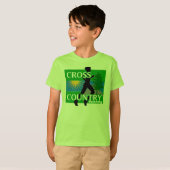 Boys Cross Country Runing T-Shirt (Voorkant volledig)