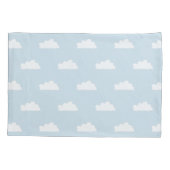 Boys Cute Airplane Travel met naam Kussensloop (Achterkant-Links)