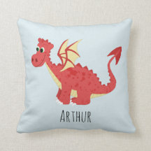 Boys Cute and Magical Red Welsh Dragon Kinder