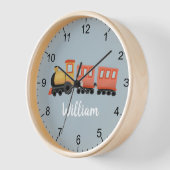 Boys Cute Blue Modern Travel Baby Neursery (Hoek)