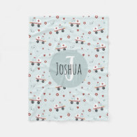 Boys Cute Blue Paramedic Ambulance Pattern Kinder