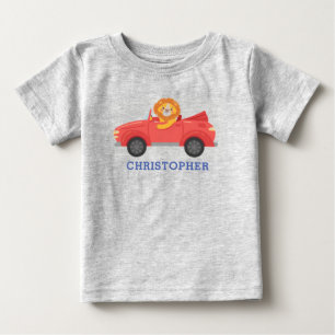 Boys Cute Cool Racing Auto Persoonlijke naam