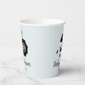 Boys Cute Farm Animals Tractor Baby shower Papieren Bekers (Links)