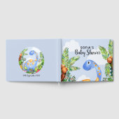 Boys Cute Oerwoud Baby shower Gastenboek (Volledig)
