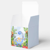 Boys Cute Waterverf Dinosaur Oerwoud Baby shower Bedankdoosjes (Geopend)