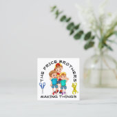 Boys Designers Visitekaartje (Staand voorkant)