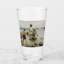 Boys die op de kust spelen (door Albert Edelfelt)