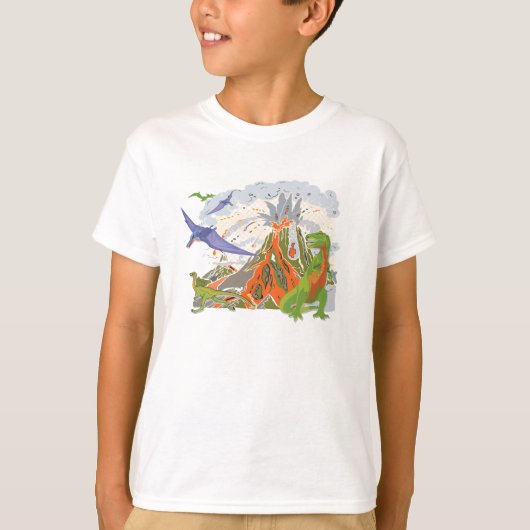Boys Dinosaur T-Shirt (Voorkant)