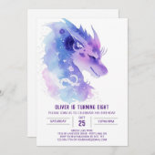 Boy's Dragon Quest: Verjaardag Kaart (Voorkant / Achterkant)