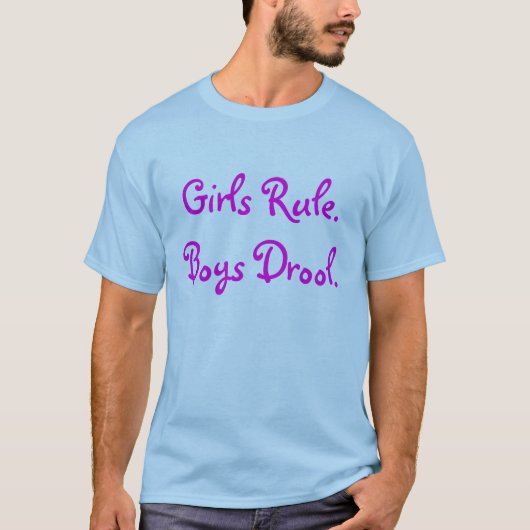 Boys Drool. T-shirt (Voorkant)