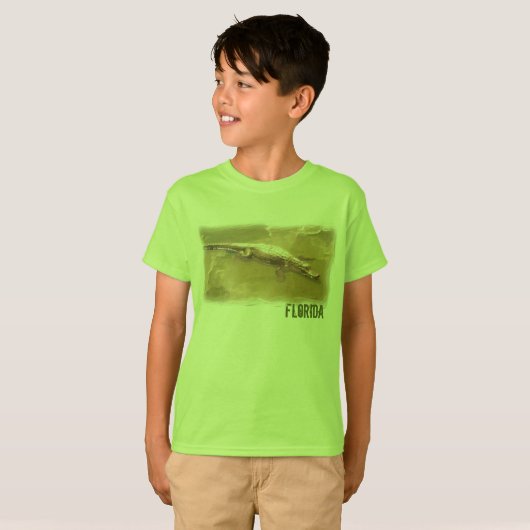 Boys Florida alligator shirt (Voorkant volledig)