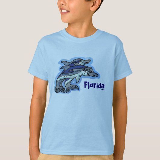 Boys Florida Dolphins t-shirt (Voorkant)