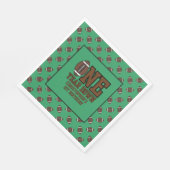 Boys Football First Year Down 1st Birthday Party Servet (Hoek)