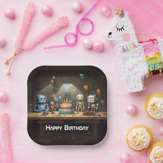 Boy's Fun Verjaardagsfeestje Papier Borden #8 Papieren Bordje (Feest)