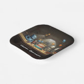 Boy's Fun Verjaardagsfeestje Papier Borden #8 Papieren Bordje (Gebogen)