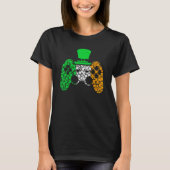Boys Gamer  Game Lucky Shamrock St Patricks Day Ir T-shirt (Voorkant)