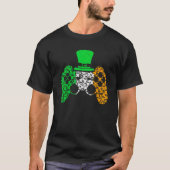 Boys Gamer  Game Lucky Shamrock St Patricks Day Ir T-shirt (Voorkant)