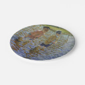 Boys Gevist in de rivier ( Anglers) Papieren Bordje (Gekanteld)