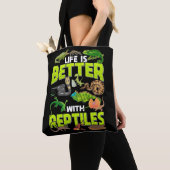 Boys Girls Reptiles Lizard Gecko Bearded Dragon Tote Bag (Dichtbij)
