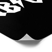 Boys Girls Teachers ABCD Rock Graphic terug naar S Poster (Hoek)