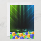 Boys Glow Trampoline Park Kaart (Achterkant)