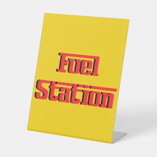 Boys Go Kart Pit Stop Birthday Party RacColors Reclamebord Met Voetstuk