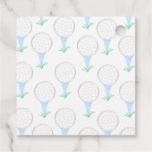 Boys Golf Club Gift Labels (Achterkant)