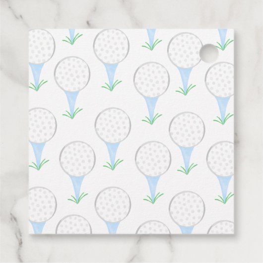 Boys Golf Club Gift Labels (Achterkant)