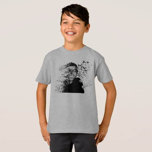 Boys-grafische T-shirt (Voorkant volledig)