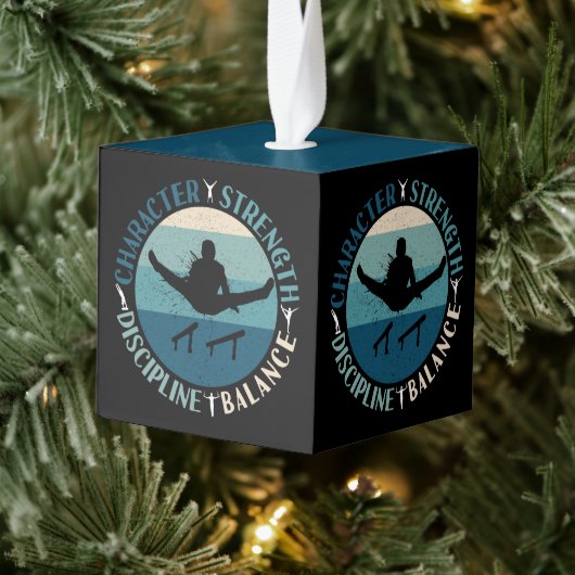 Boys Gymnastics Character Strength Discipline Decoratie (Boom)