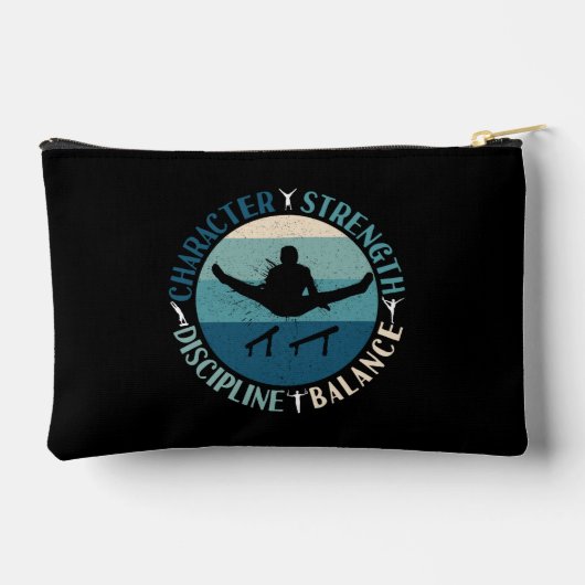 Boys Gymnastics Character Strength Discipline Etui (Achterkant)