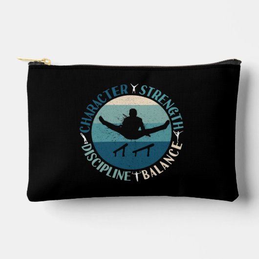 Boys Gymnastics Character Strength Discipline Etui (Voorkant)