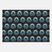 Boys Gymnastics Character Strength Discipline Inpakpapier Vel (Voorkant)