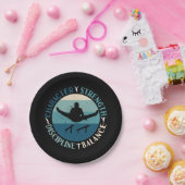 Boys Gymnastics Character Strength Discipline Papieren Bordje (Feest)