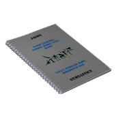 Boys Gymnastics Events Notitieboek (Rechterzijde)