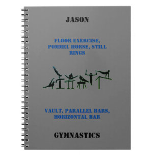 Boys Gymnastics Events Notitieboek