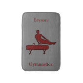 Boys Gymnastics/Mannen Gymnastics Bath Mat (Voorkant Verticaal)