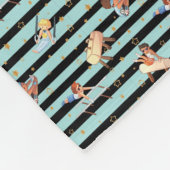 Boys Gymnastics Rings Parallel Bars Pommel Horse Fleece Deken (Hoek)