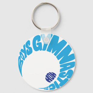 Boys Gymnastics Sleutelhanger