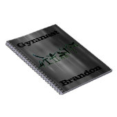 Boys Gymnastiek Staal Notitieboek (Rechterzijde)