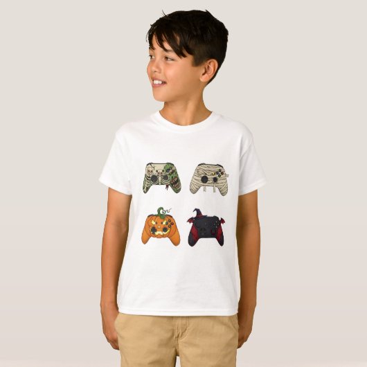 Boys Halloween Tshirt (Voorkant volledig)