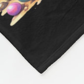 Boys Happy Easter Monster Truck Easter Egdle Toddl Fleece Deken (Hoek)