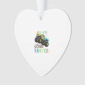 Boys Happy Easter Monster Truck Easter Eggs Toddle Ornament (voorkant)