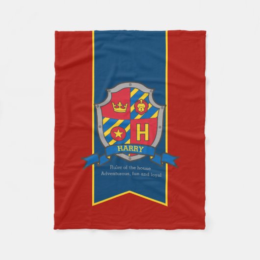 Boys Harry of H name en deken (Voorkant)