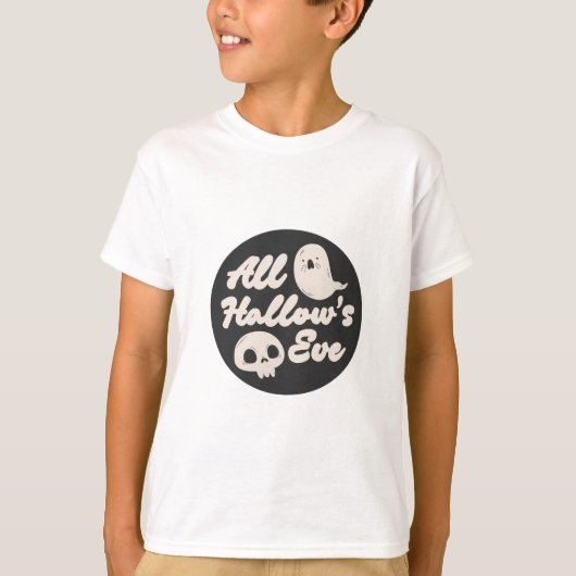 Boys’ Haunted Halloween T-shirt (Voorkant)