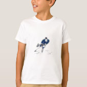 Boy's Hockey T-Shirt (Voorkant)