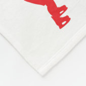 Boys Hockey Terminology Personalized Fleece Deken (Hoek)