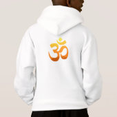 Boys Hoodies Double Sided Yoga Om Mantra Symbol (Achterkant)