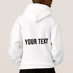 Boys Hoodies Elegant Moderne Sjabloon Achteraf afd