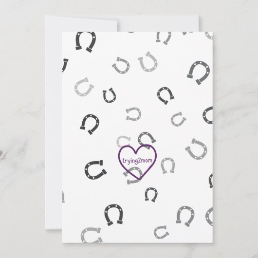 Boy's Horse Riding Birthday Party Kaart (Achterkant)